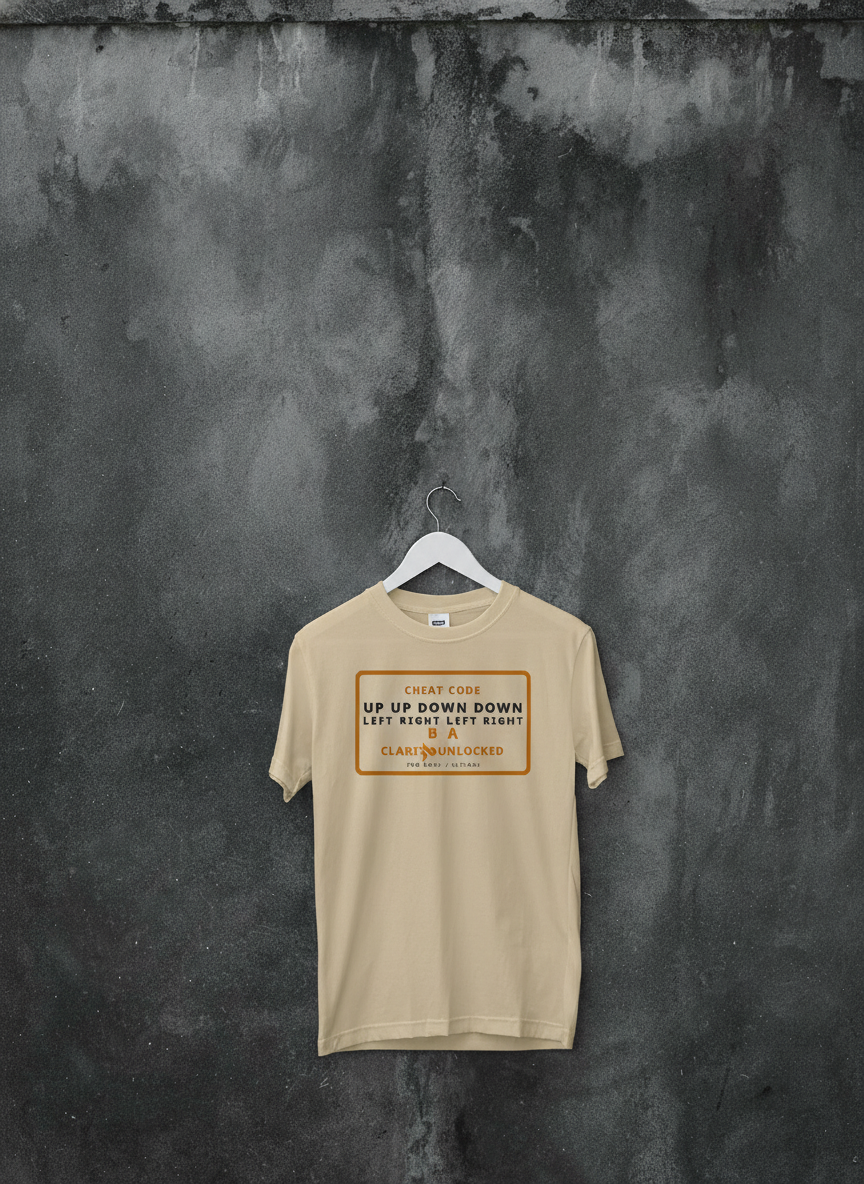 NLTLABS cheat code tee