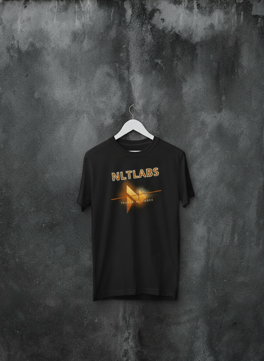 NLTLABS hollow stencil tee