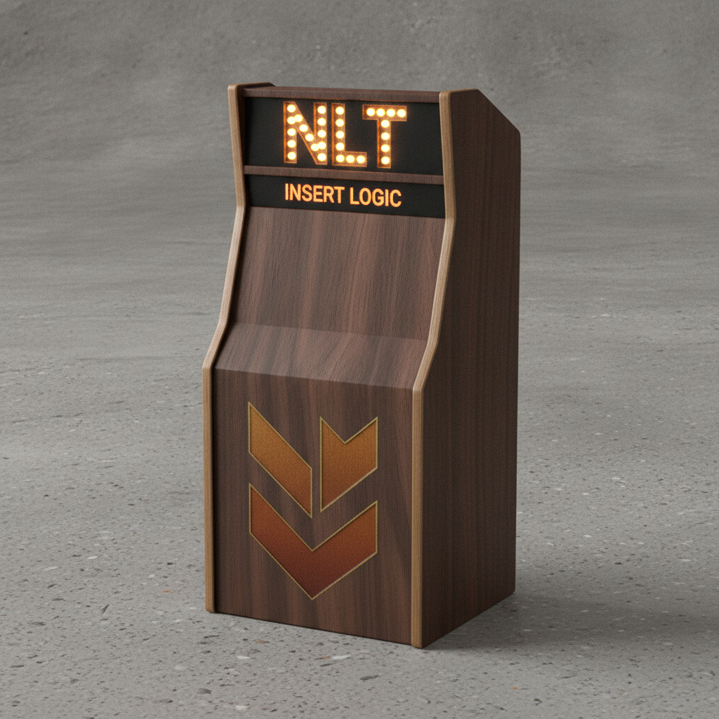 Arcade INSERT LOGIC marquee