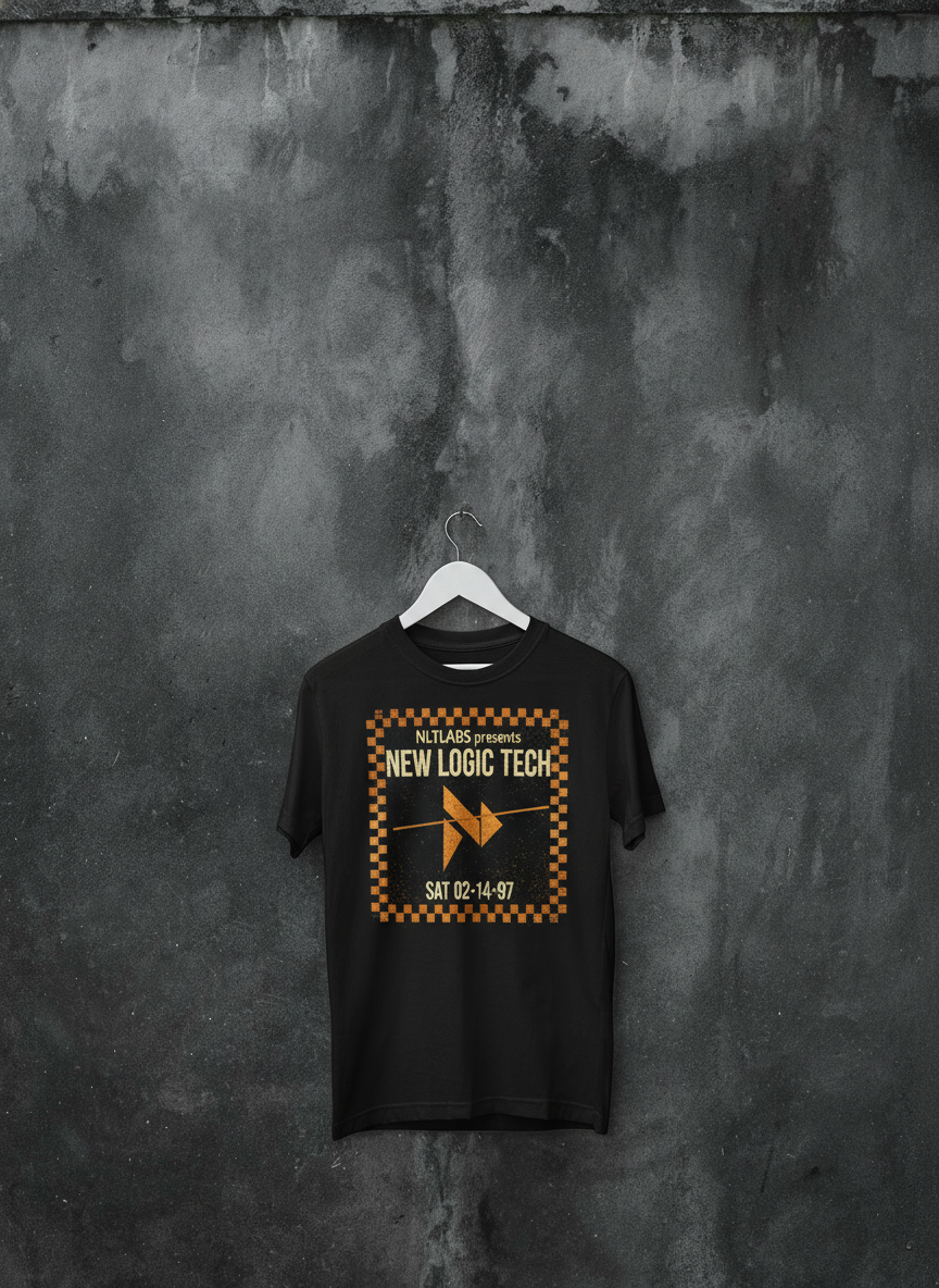1997 rave flyer tee