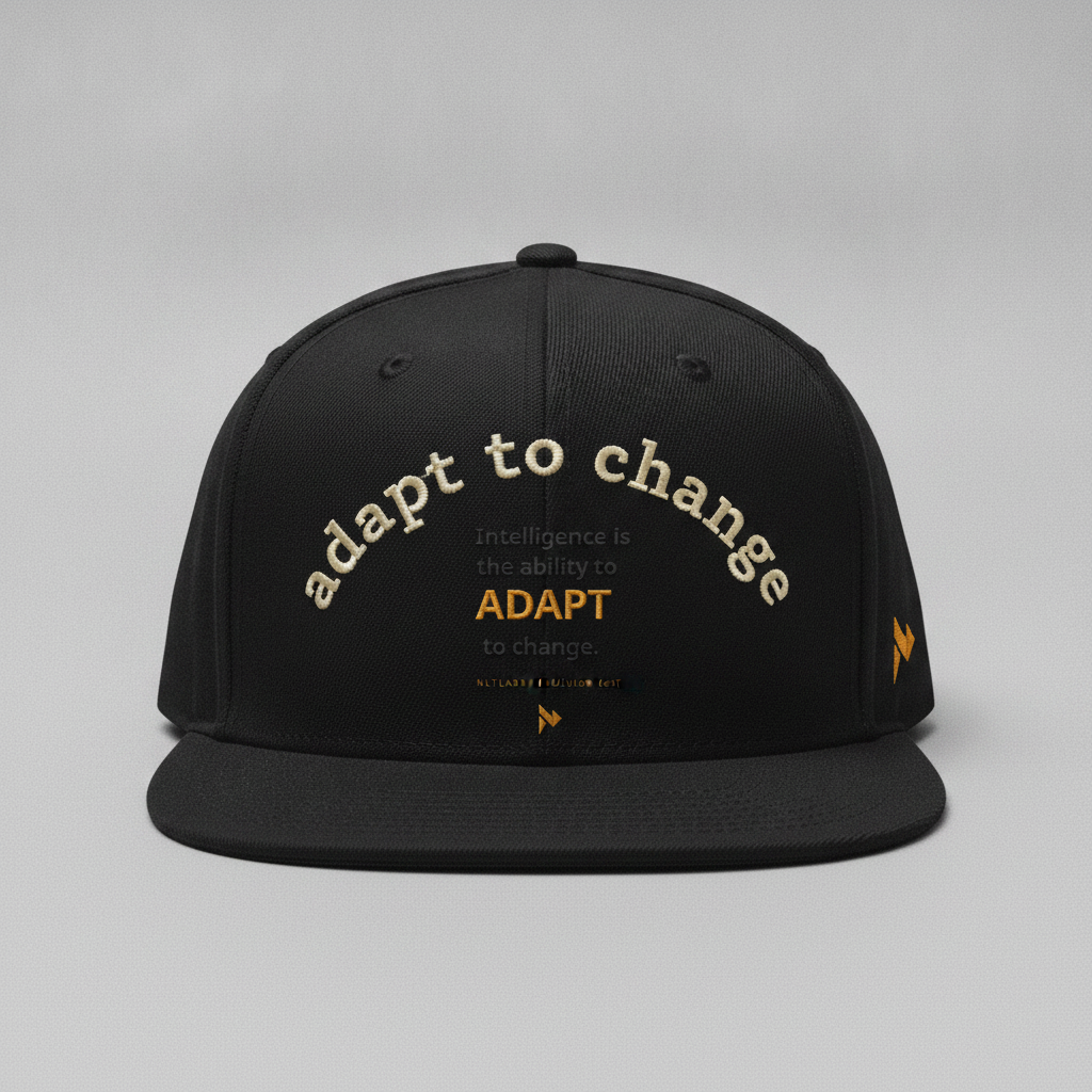 Hawking adapt quote black cap