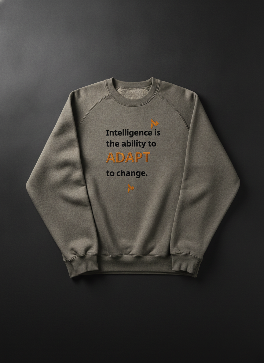 Hawking adapt quote stone sweat