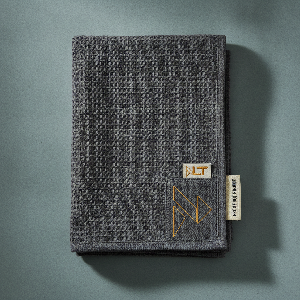 Waffle bar towel