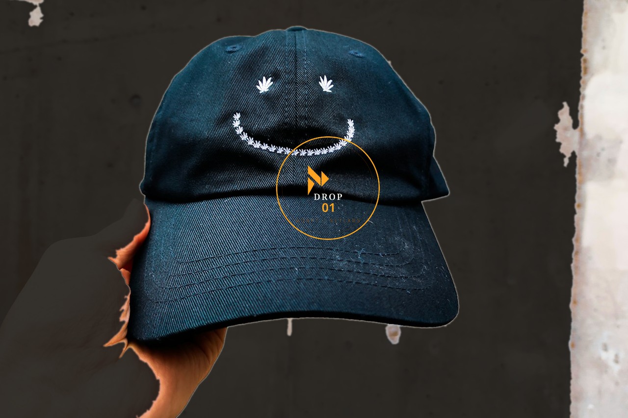 Drop Seal Dad Dad Cap (Black)